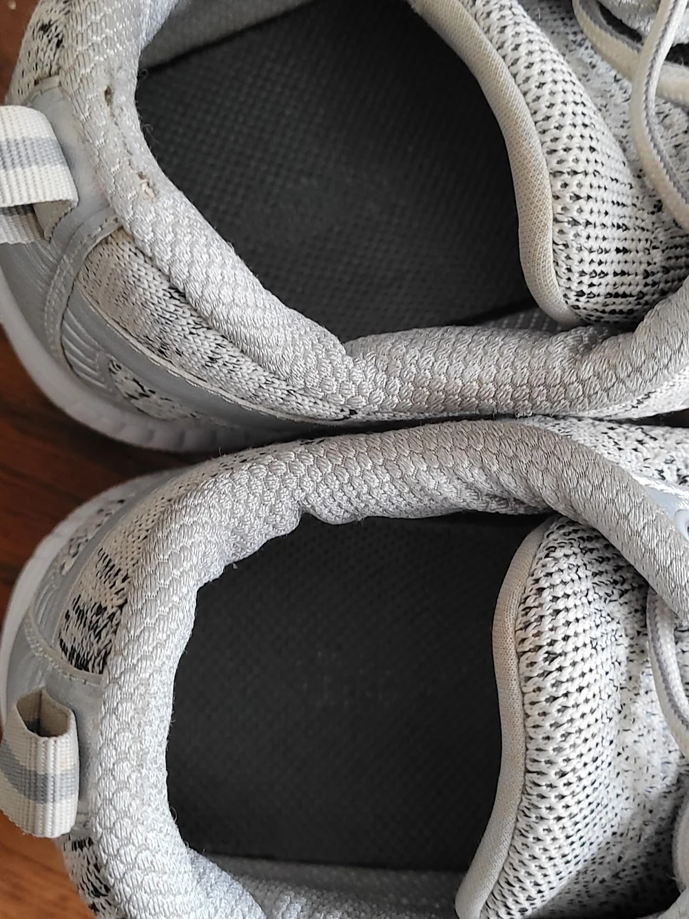 Nice Grey & White Orthofeet Women's Orthopedic Walking Sneakers 8